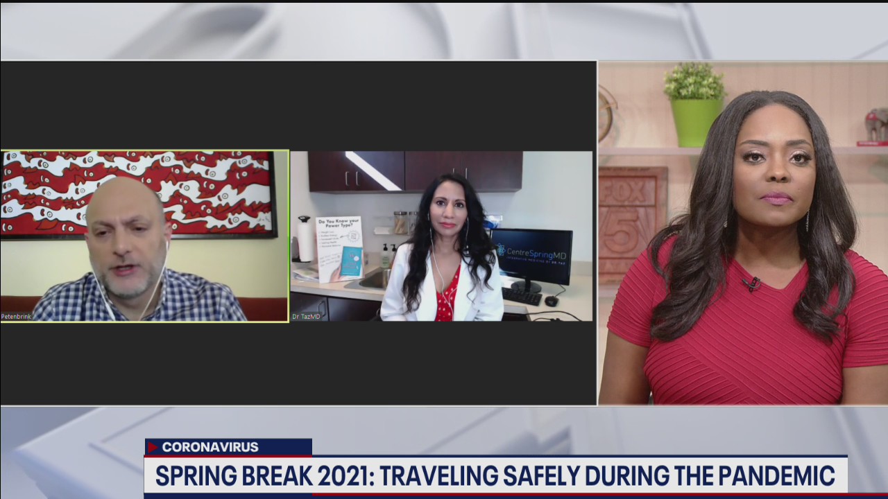 Traveling safely for spring break during the pandemic