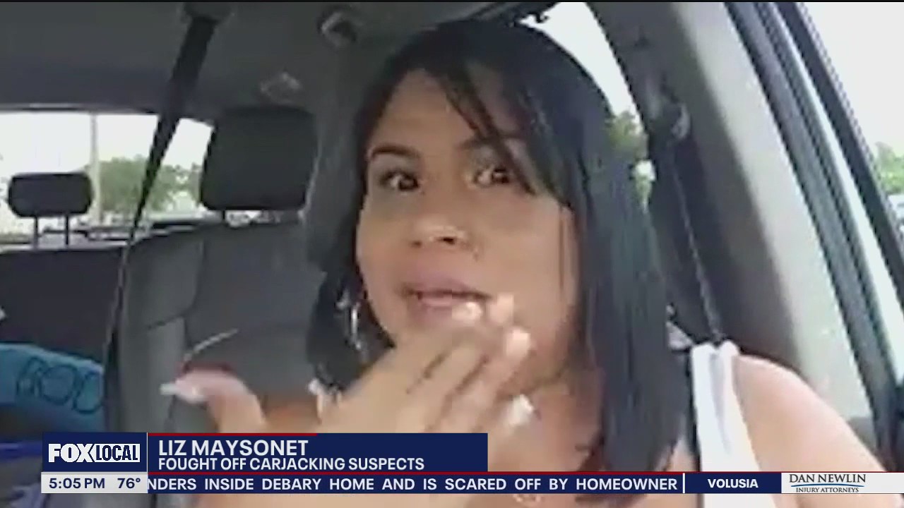 Florida grandmother fought of would-be carjackers