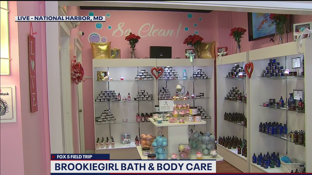 FOX 5 FIELD TRIP: Brookiegirl Bath & Body Care