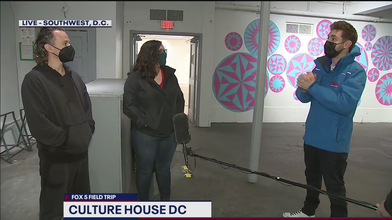 FOX 5 FIELD TRIP: Culture House DC inspiration and motivation