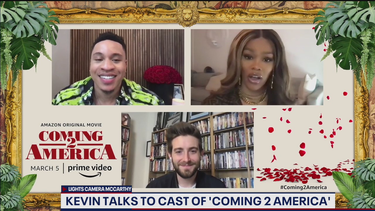 Cast of "Coming 2 America" talks filming sequel