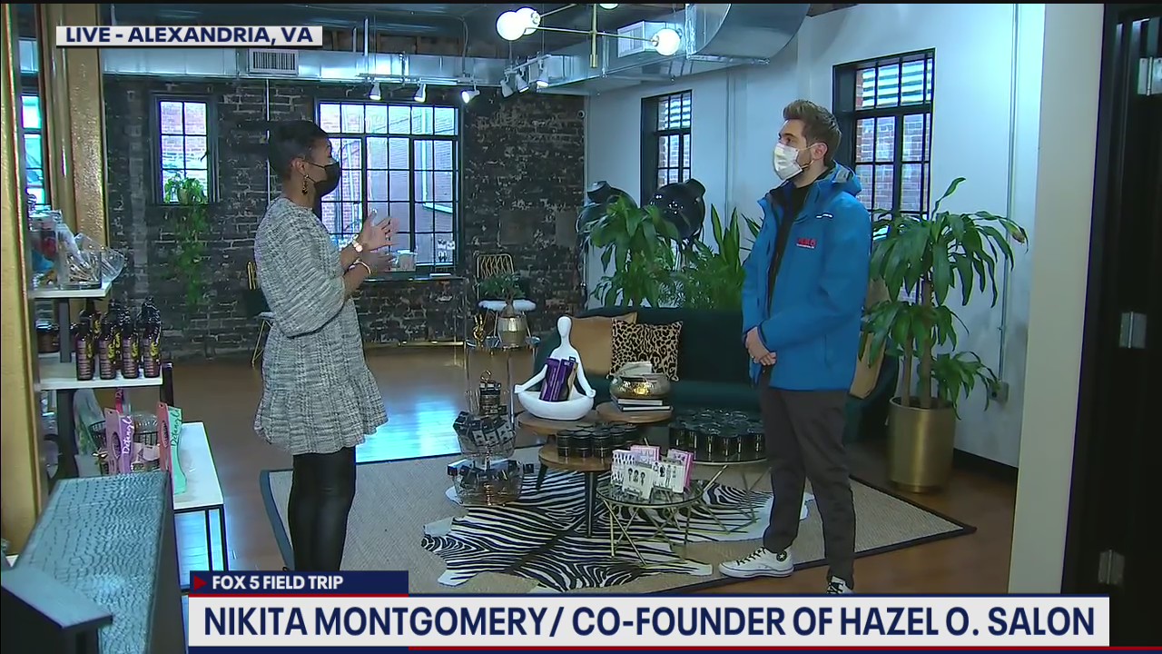 FOX 5 FIELD TRIP: International Women's Day at the Hazel O. Salon