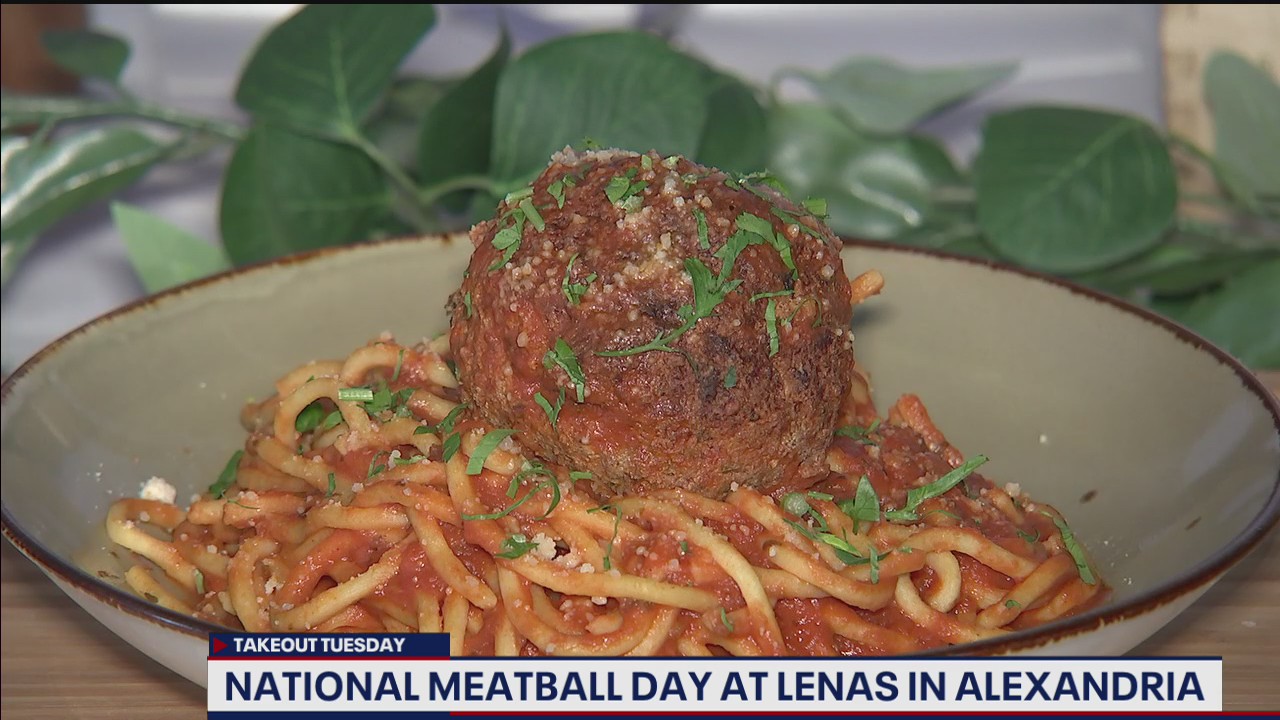Celebrate National Meatball Day at Lenas in Alexandria