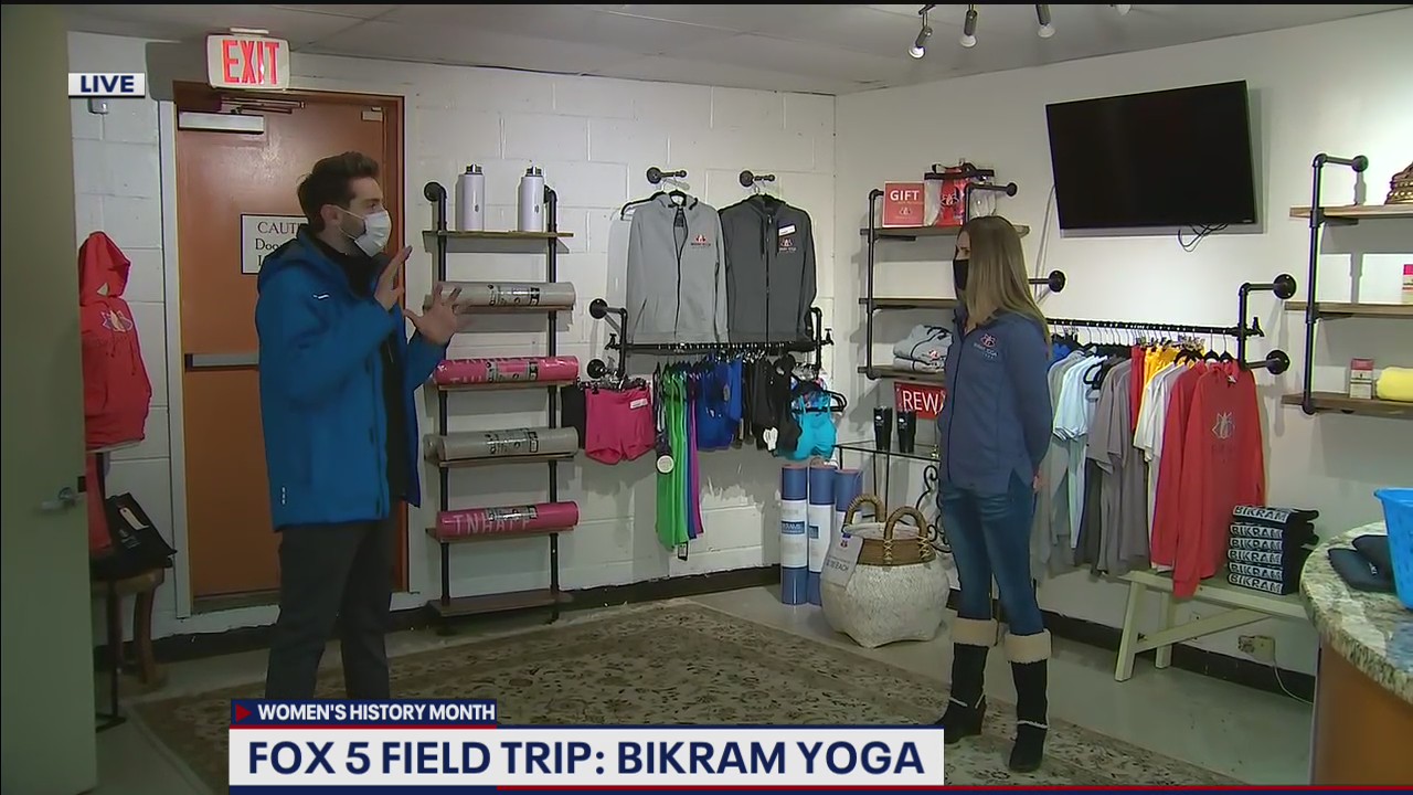 FOX 5 FIELD TRIP: Bikram Yoga