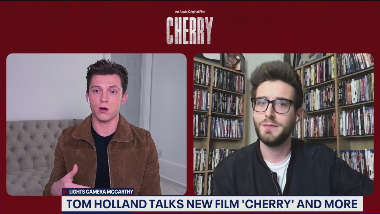 Tom Holland talks new film "Cherry" and more