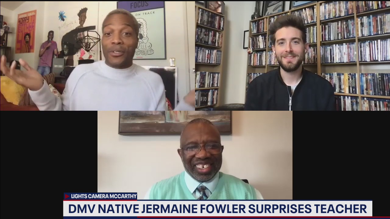 DMV native Jermaine Fowler surprises high school teacher