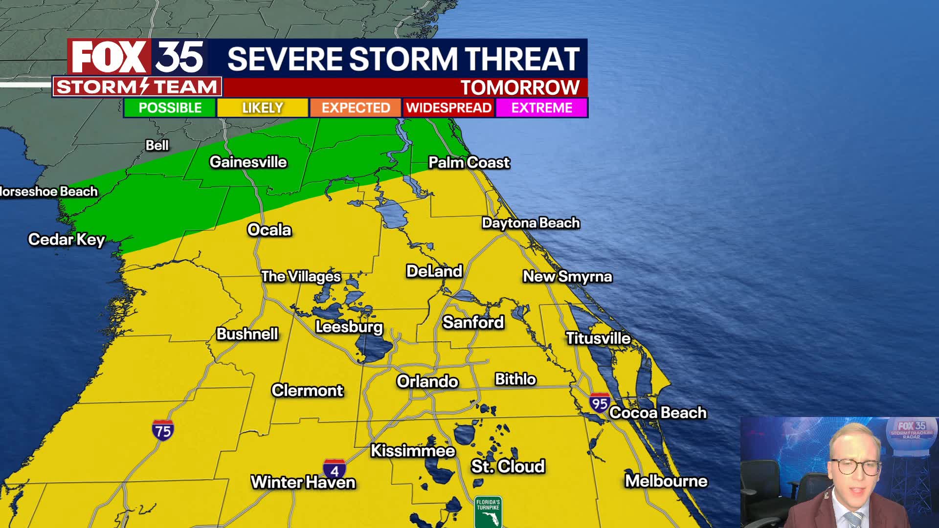 Orlando Weather Forecast PM: May 14, 2024