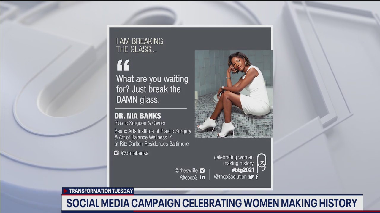 Social media campaign celebrating women making history