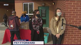 PAY IT FORWARD: Gift bags for educators at Longview!