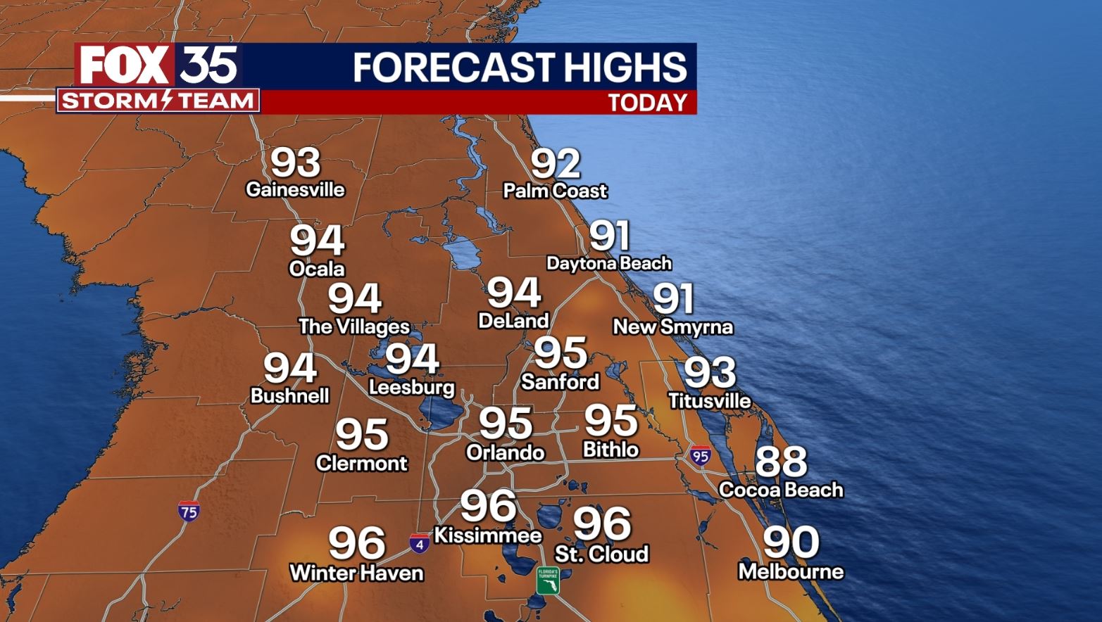 Orlando Weather Forecast: May 25, 2024