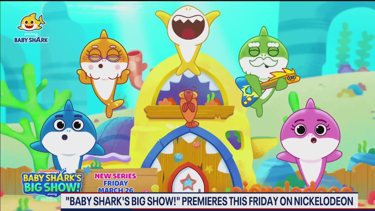 Stars of Baby Shark's Big Show! talk impact of new Nick cartoon