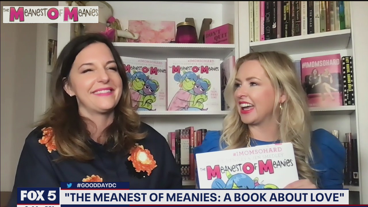 #IMomSoHard podcast hosts talk new book The Meanest of Meanies