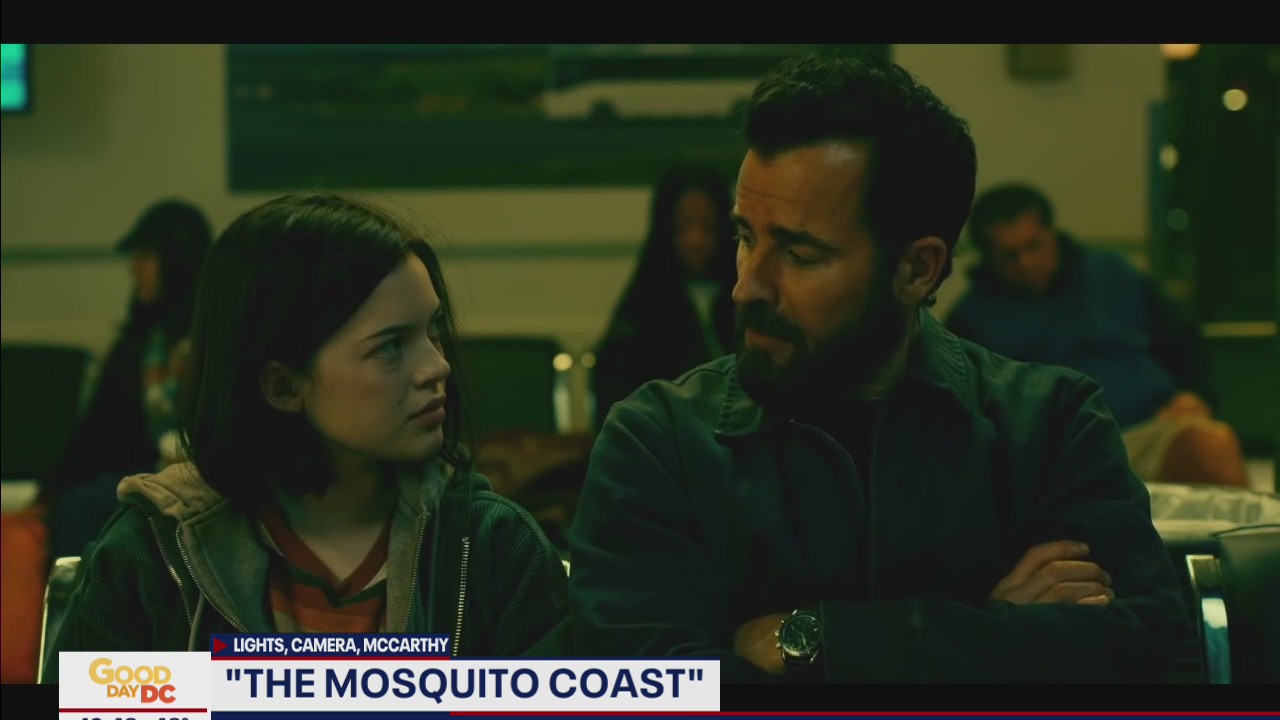 Justin Theroux talks remake of The Mosquito Coast on Apple TV