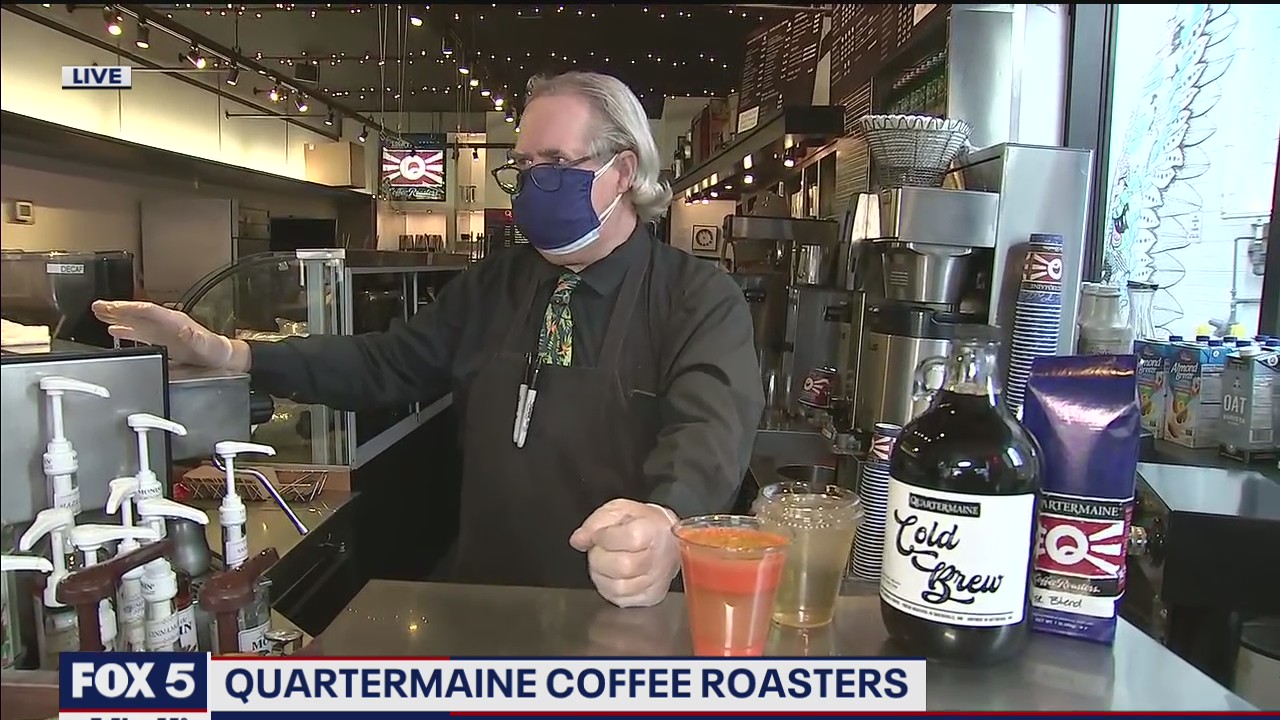 FOX 5 FIELD TRIP: Enjoying the daily grind at Quartermaine Coffee Roasters