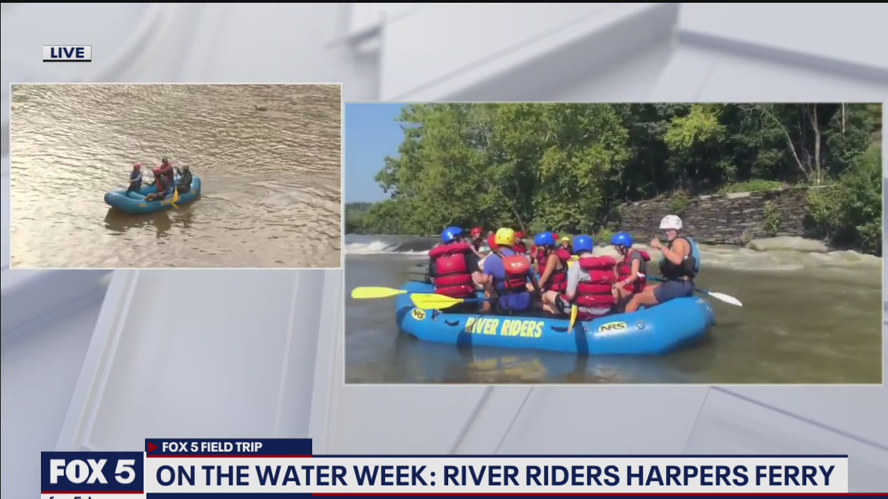 FOX 5 FIELD TRIP: River Riders Harpers Ferry