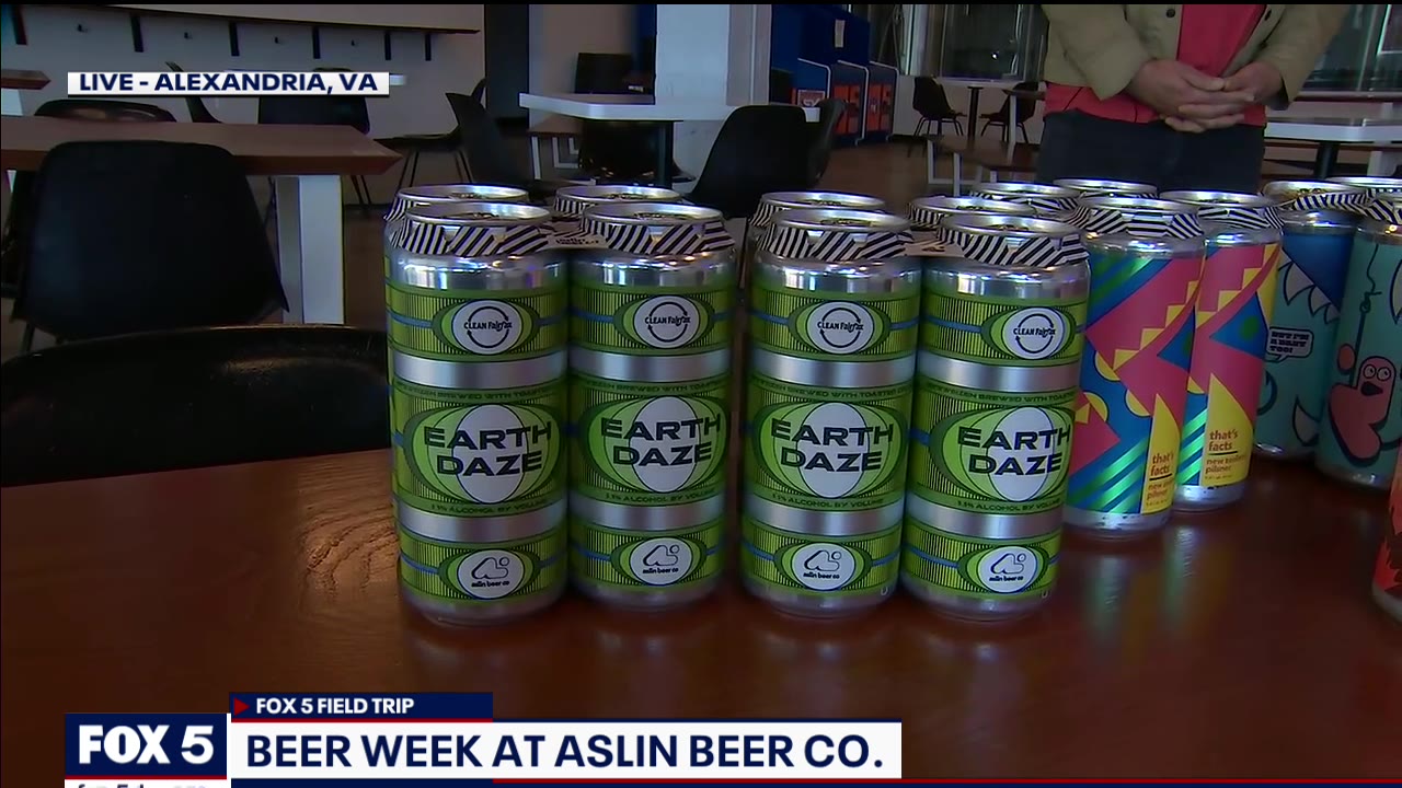 FOX 5 FIELD TRIP: Beer Week at Aslin Beer Co.