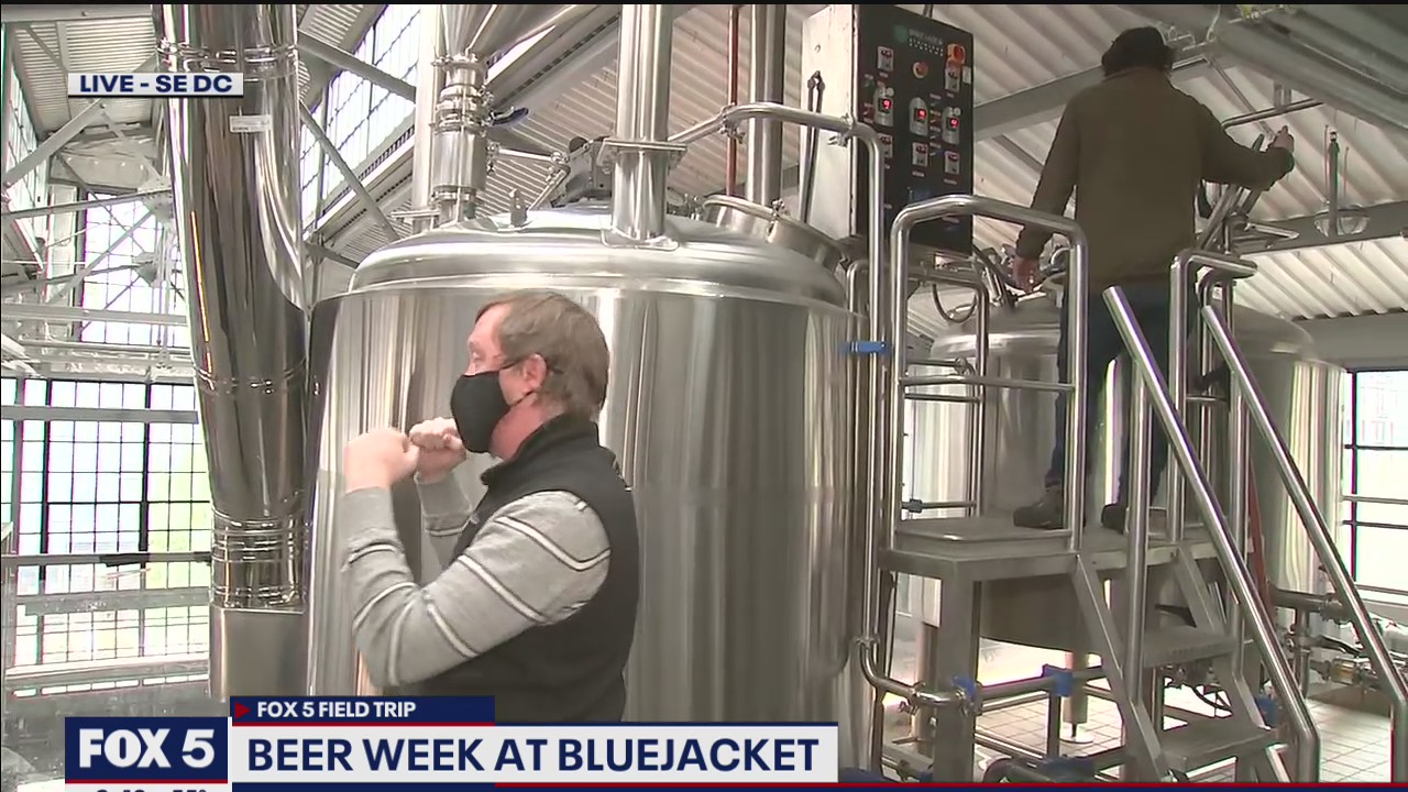FOX 5 FIELD TRIP: The brewing process at Bluejacket brewery