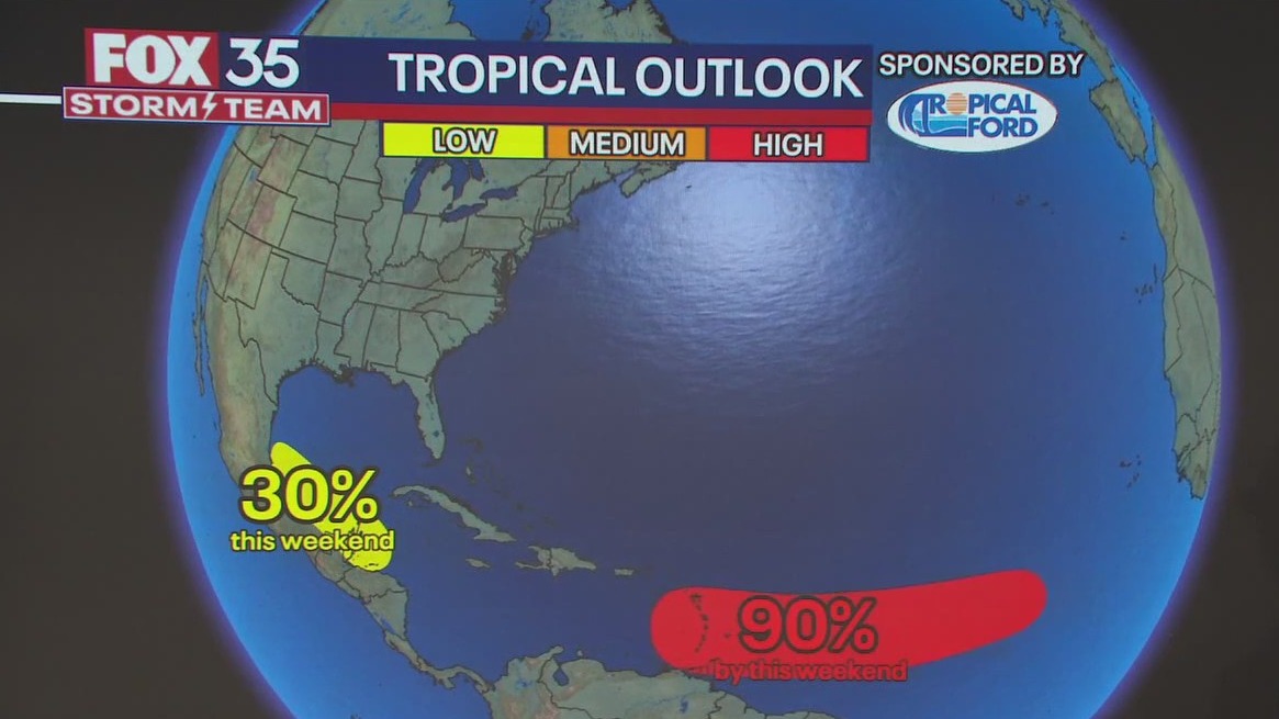 NHC tracking 2 waves with development potential