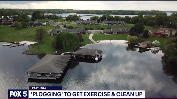 Plogging in Montgomery Co