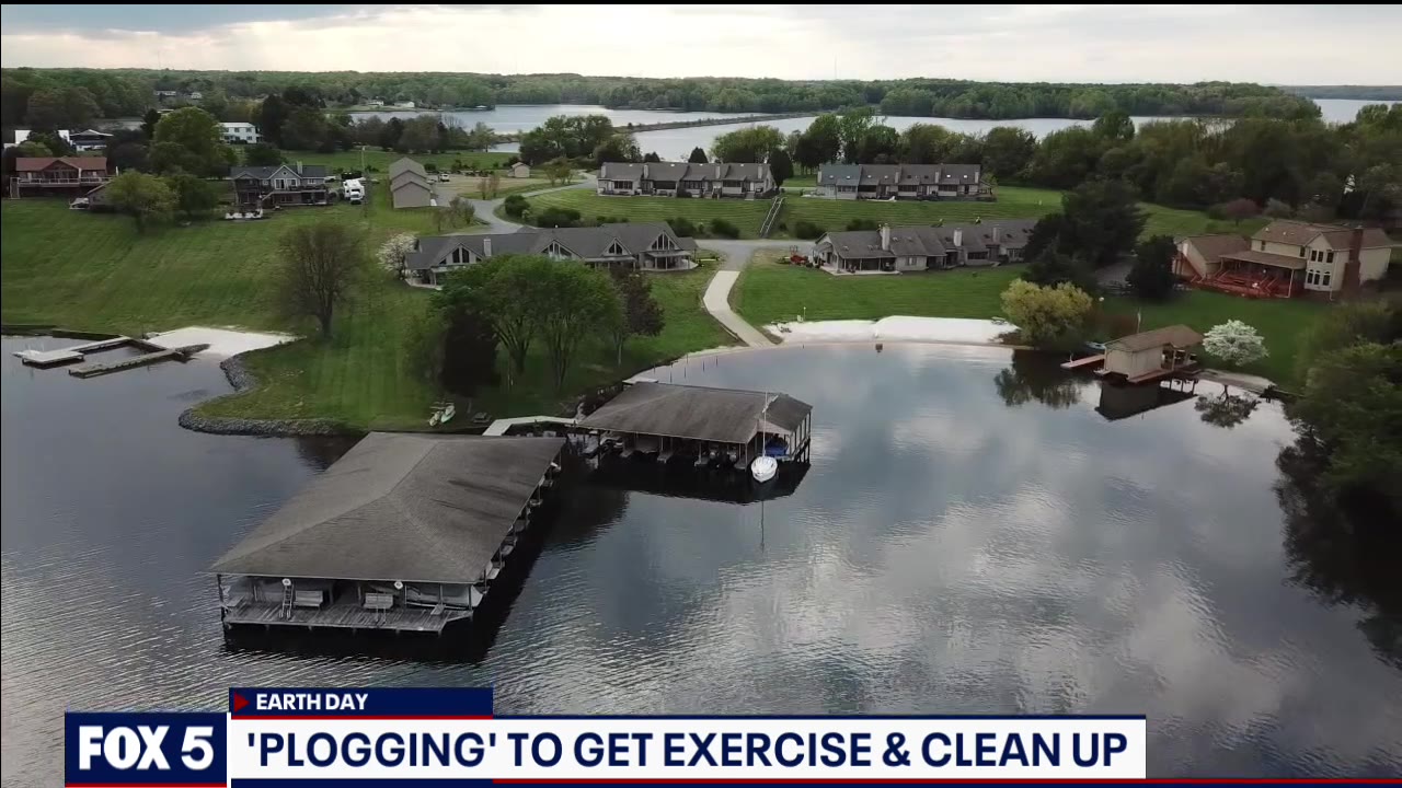 Plogging in Montgomery Co