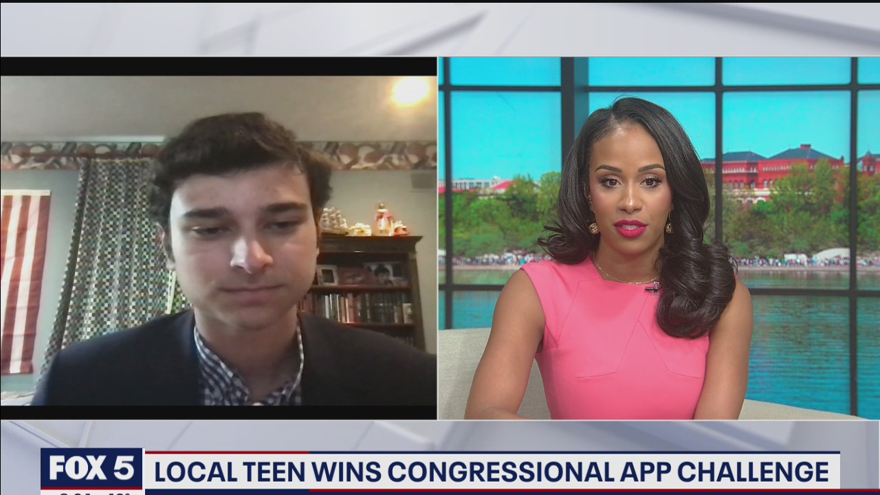 DC teen creates award-winning app