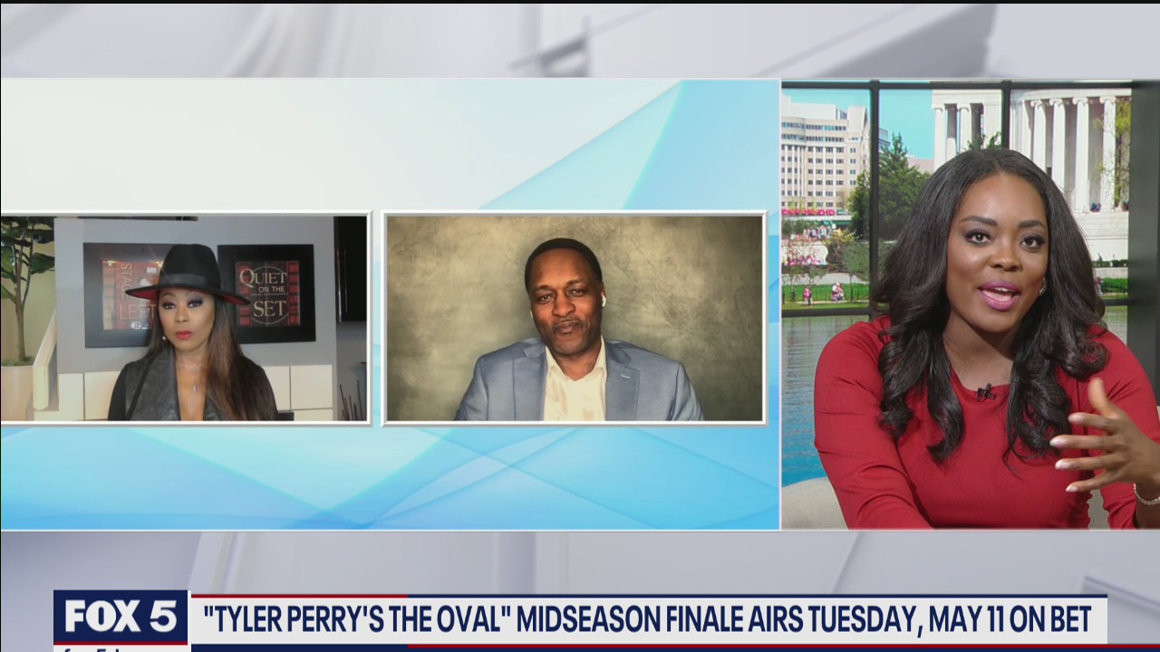 Stars of Tyler Perry's The Oval talk midseason finale