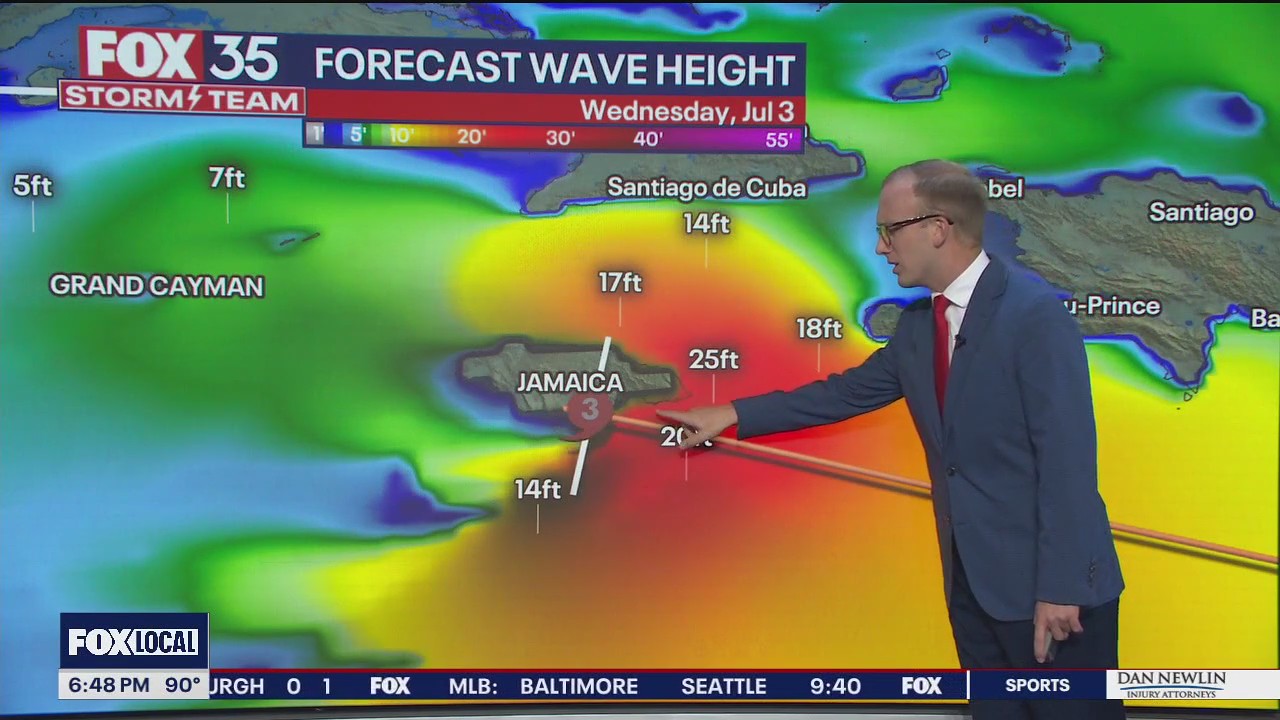 Hurricane Beryl headed toward Jamaica, Cayman Islands