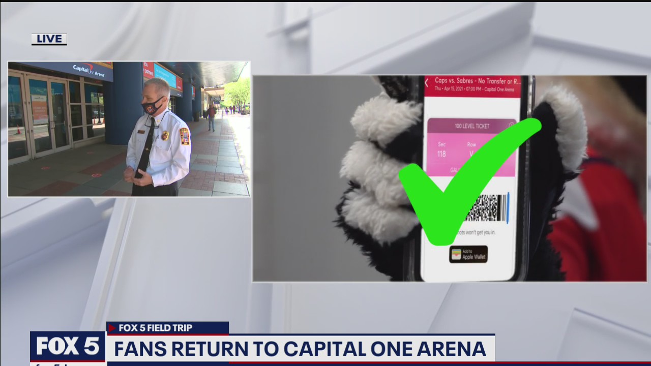 FOX 5 FIELD TRIP: Fans return to Capital One Arena