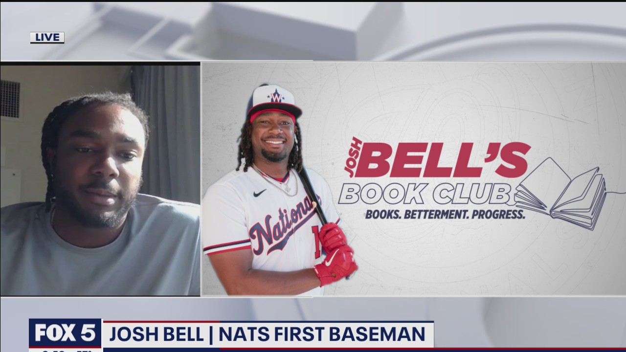 Josh Bell talks book club, Nationals' season