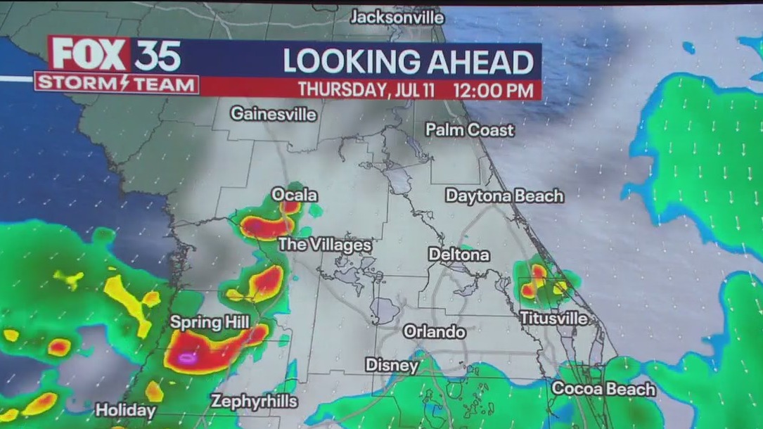 Orlando Weather Forecast: July 11, 2024