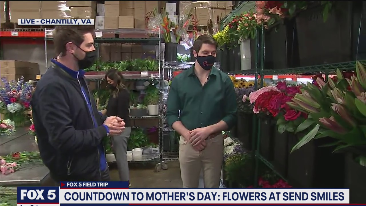 FOX 5 FIELD TRIP: Mother?s Day flowers with Send Smiles