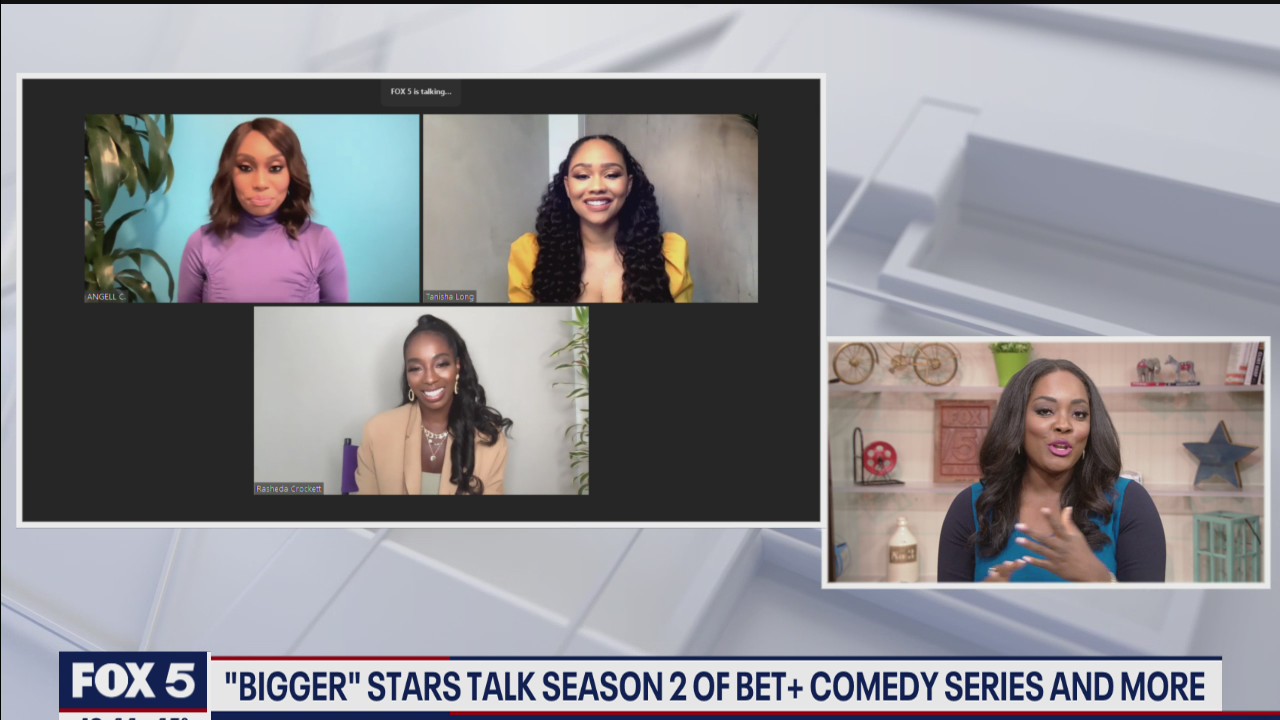 Bigger stars talk season 2 of BET+ comedy series and more