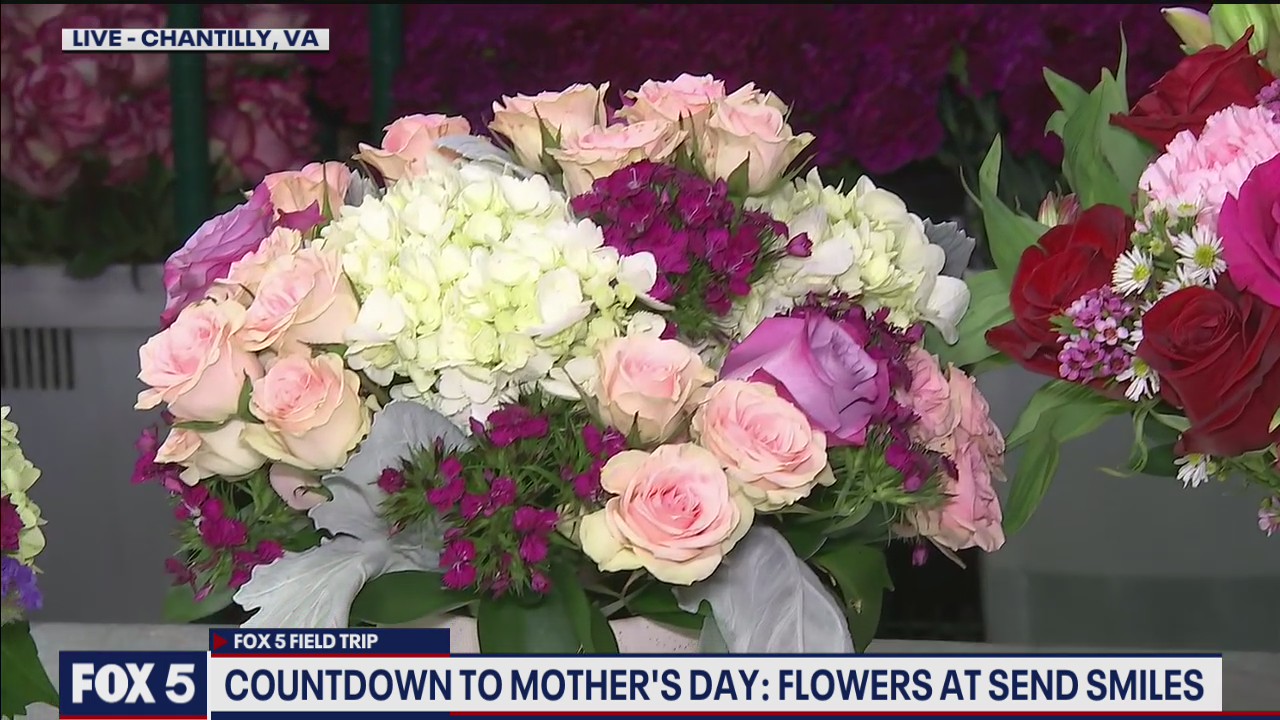 FOX 5 FIELD TRIP: Send Smiles flowers for Mother?s Day