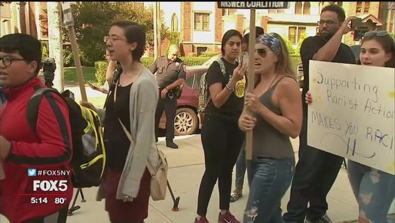 Protest over racist assignment at Long Island school