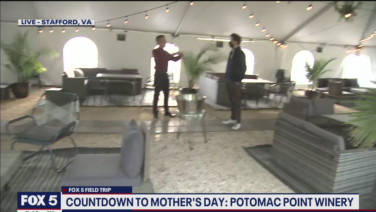 FOX 5 FIELD TRIP: Mother?s Day at Potomac Point Winery