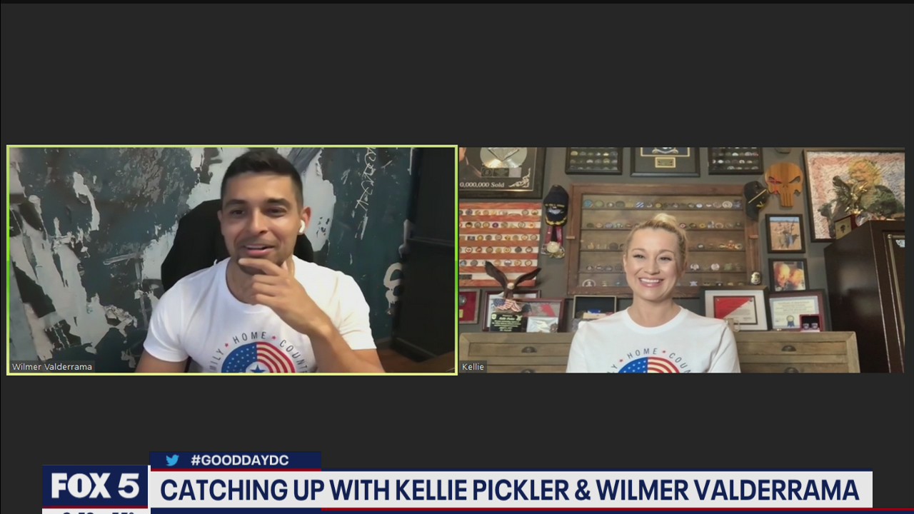 Wilmer Valderrama, Kellie Pickler talk family, career and the USO