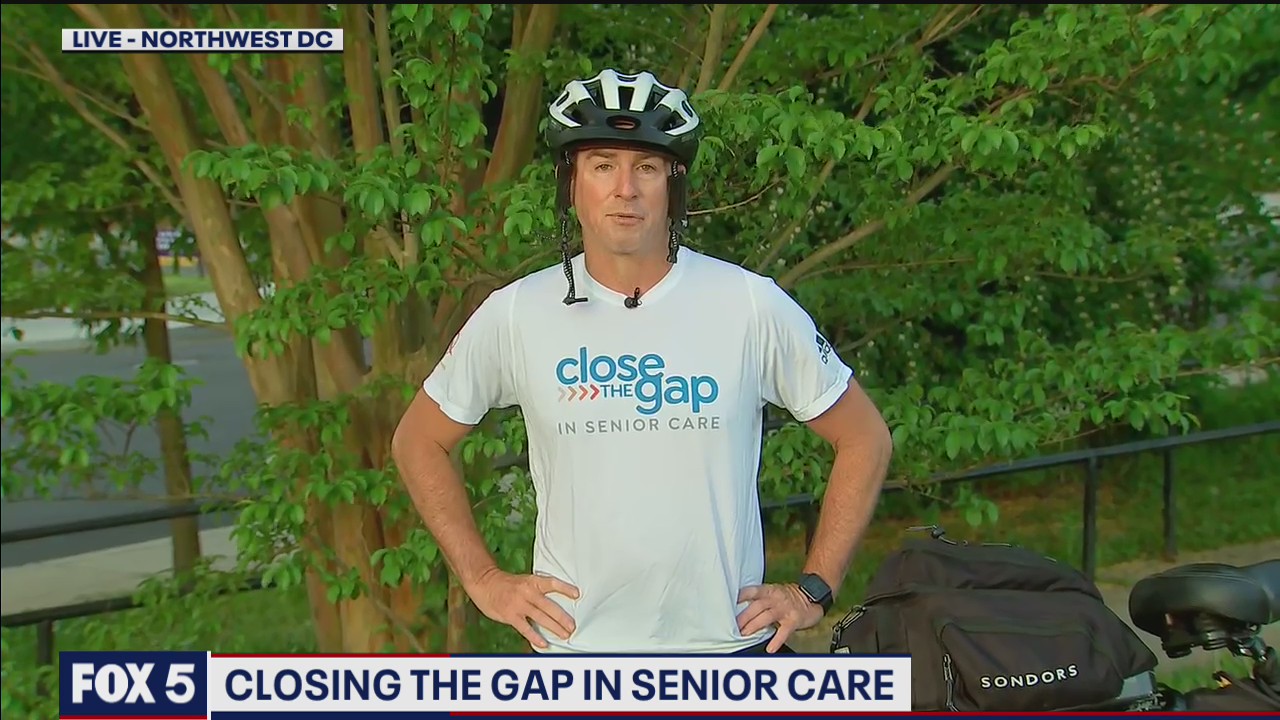 Biking 9,000 miles cross-country for senior care