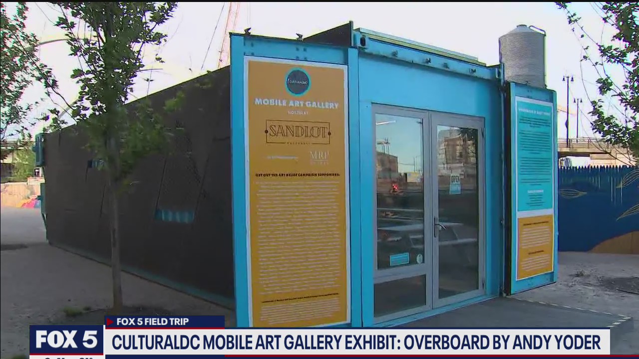 FOX 5 FIELD TRIP: CulturalDC mobile art gallery
