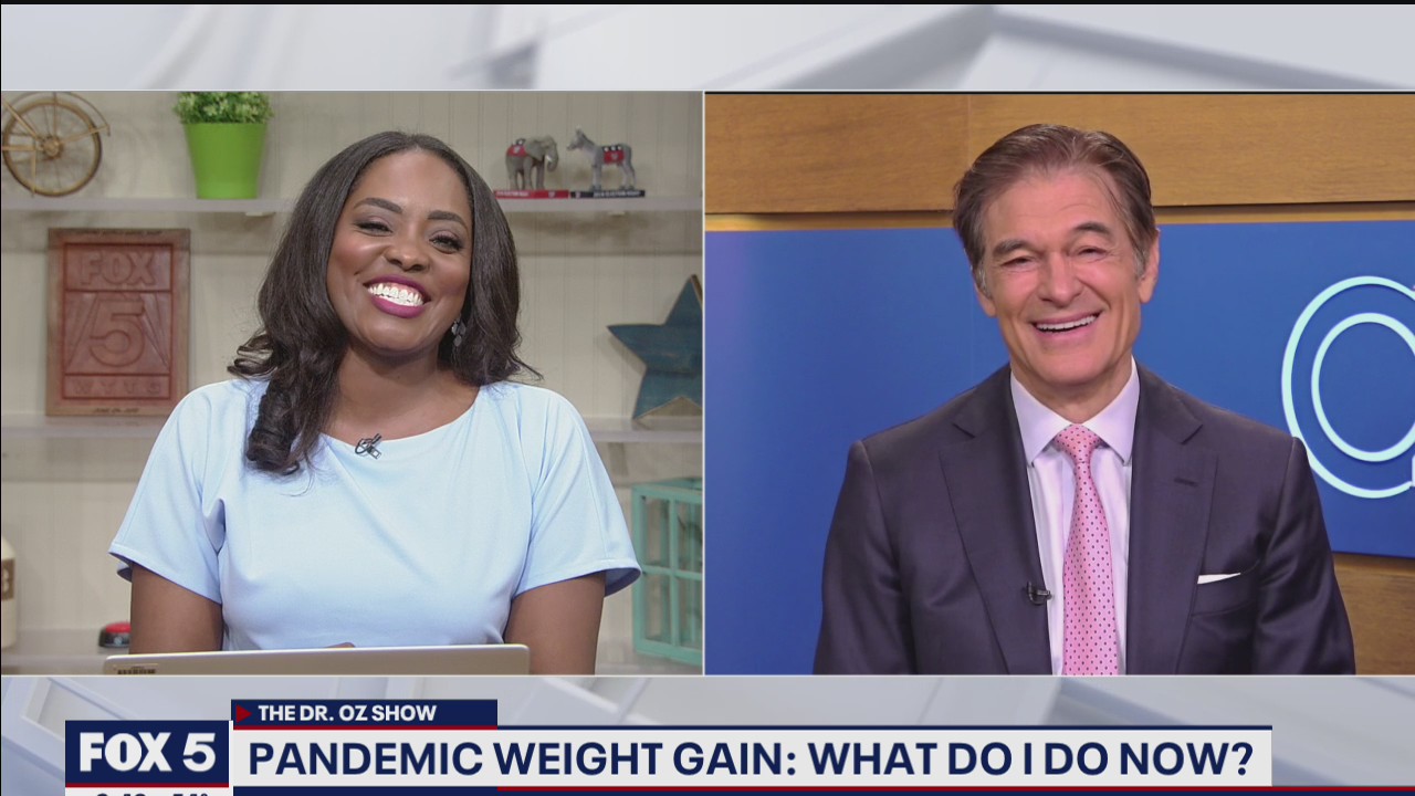 Dr. Oz talks Pfizer FDA approval and pandemic weight gain