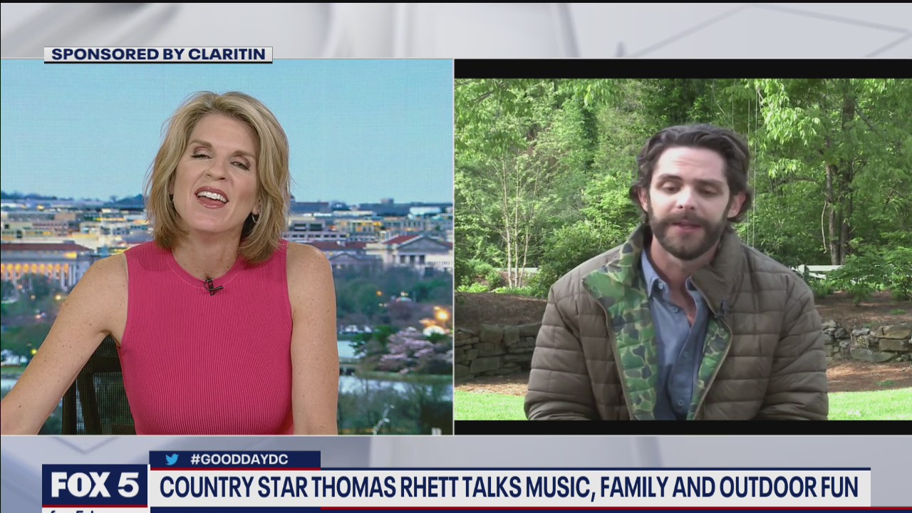 Thomas Rhett talks new outdoor initiative, music and family!