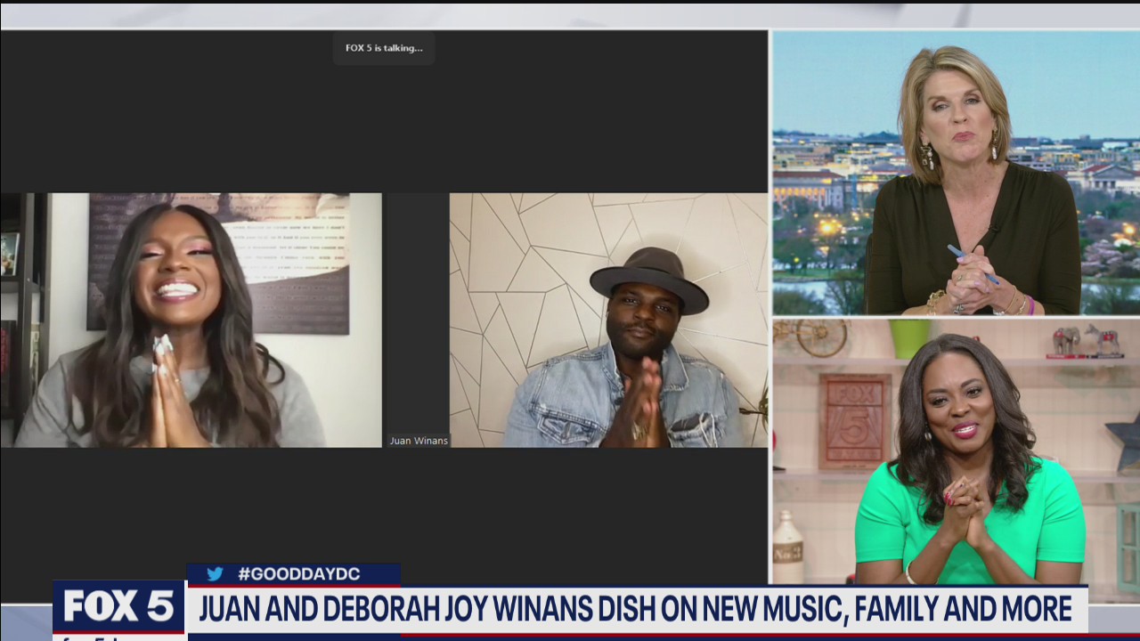 Juan and Deborah Joy Winans dish on new music, family and more!