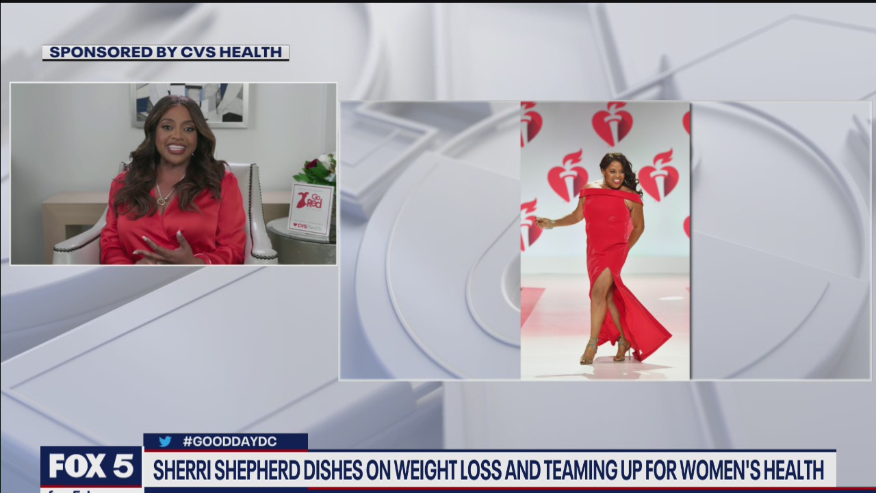 Sherri Shepherd dishes on weight loss journey for Women's Health Month
