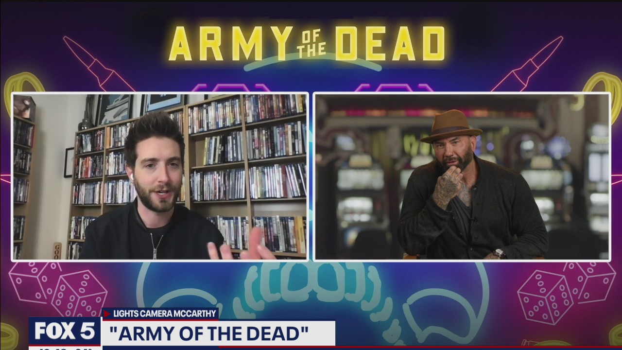 Dave Bautista talks new Netflix film Army of the Dead