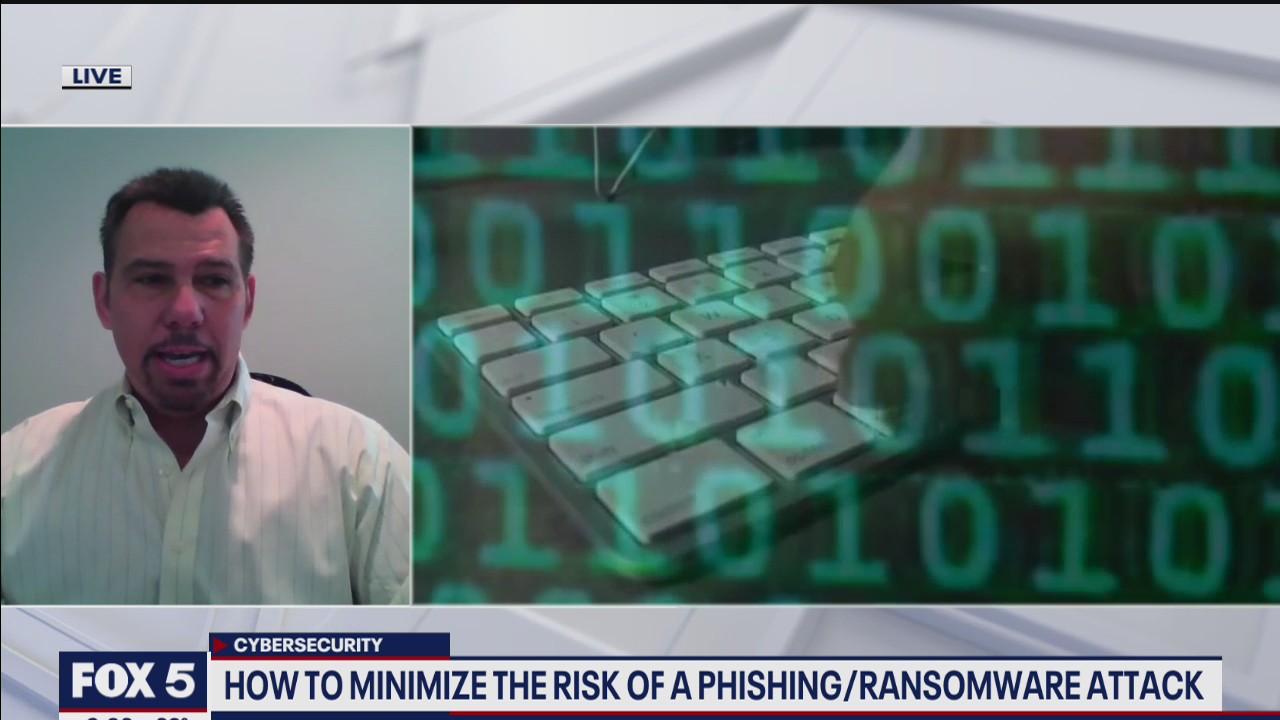 How to minimize the risk of a phishing or ransomware attack