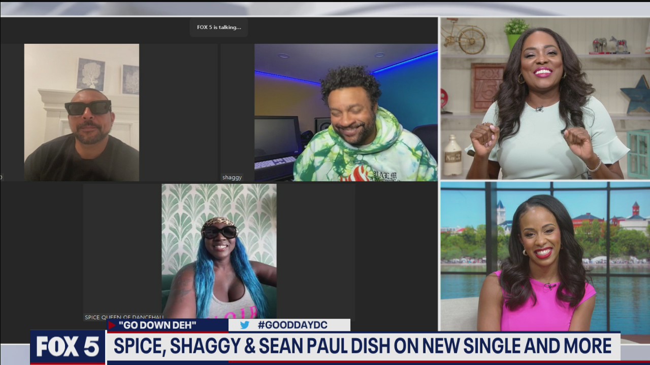 Spice, Sean Paul and Shaggy talk latest hit 'Go Down Deh'