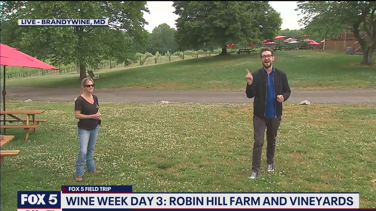 FOX 5 FIELD TRIP: Robin Hill Farm and Vineyards