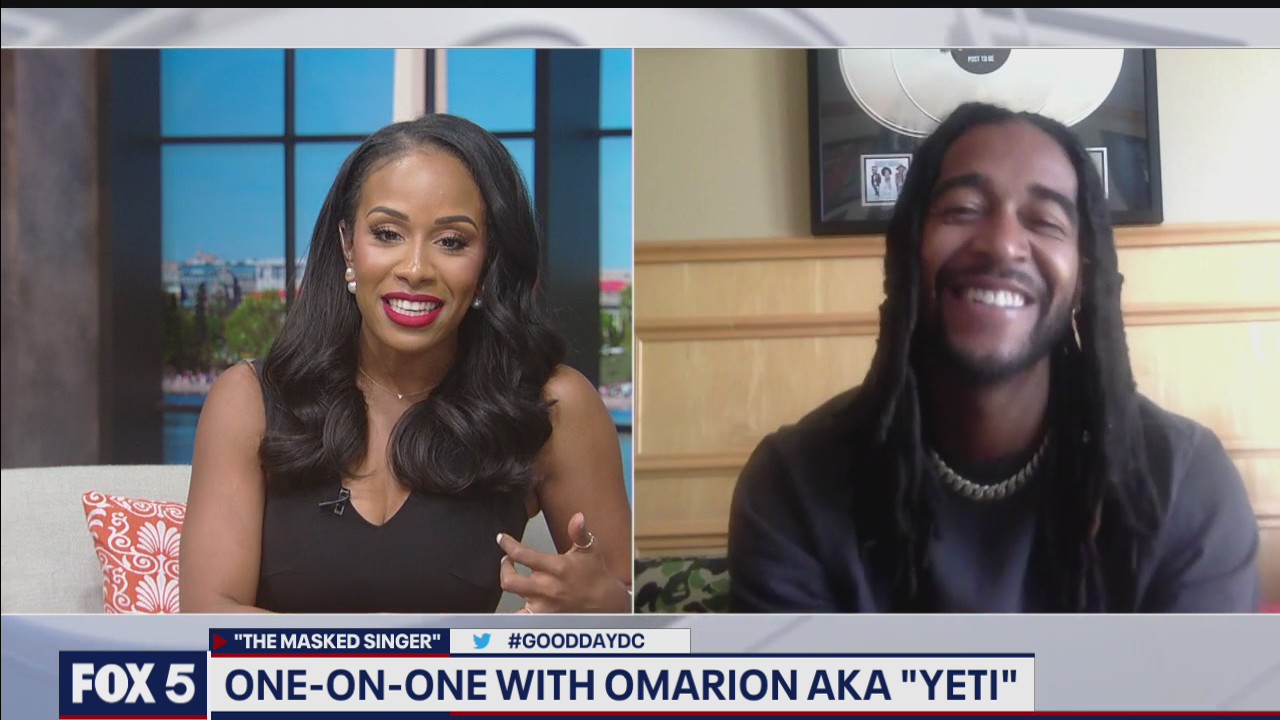Omarion talks experience on The Masked Singer, being revealed as Yeti