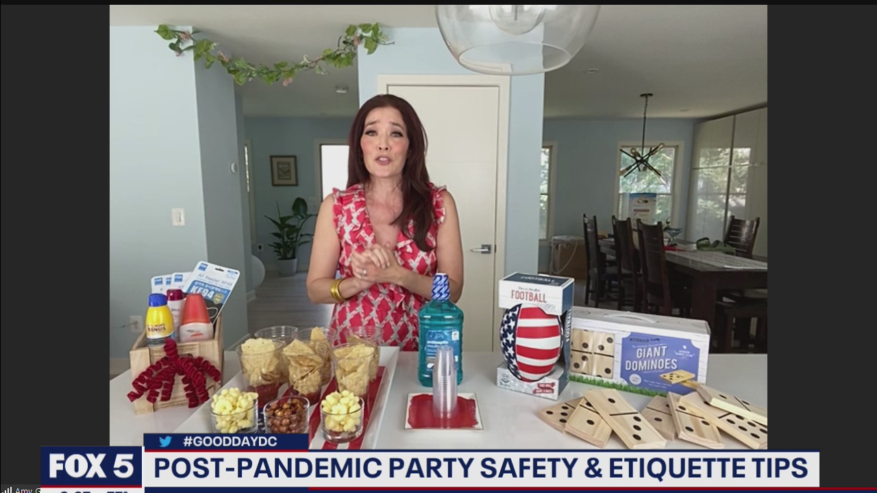 Post-pandemic party safety and etiquette tips