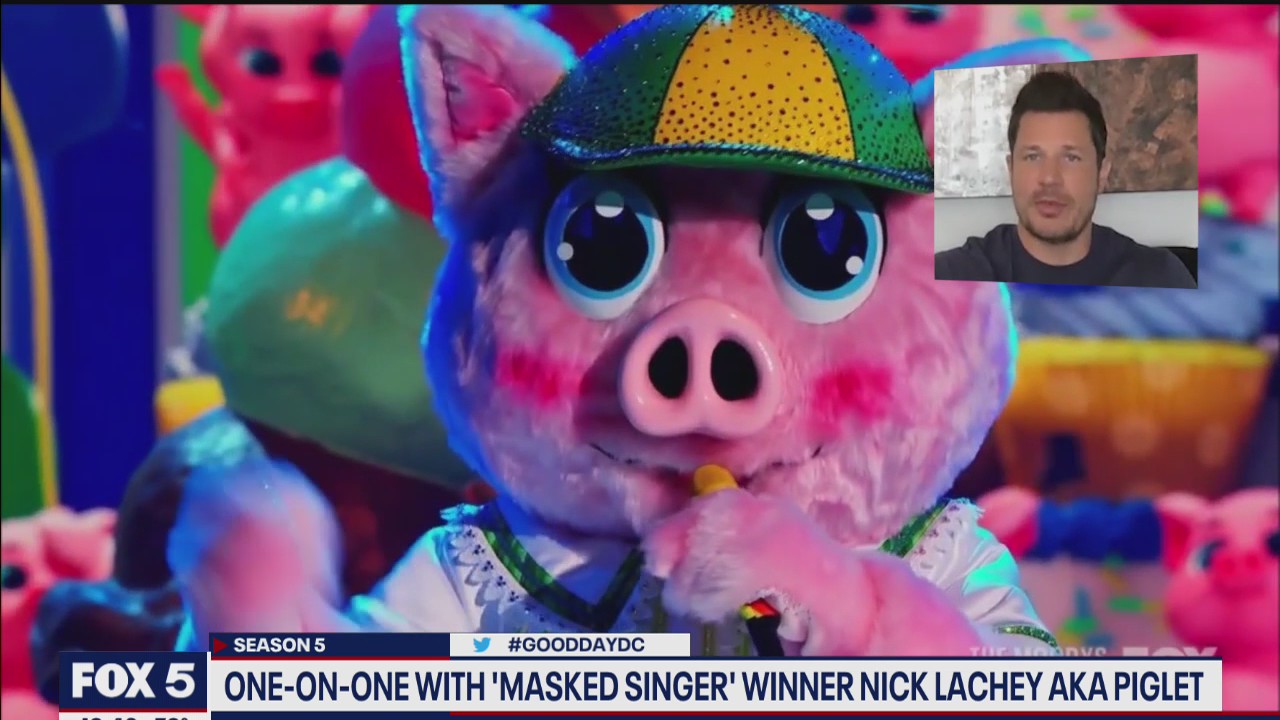 Masked Singer winner Nick Lachey shares experience as The Piglet!