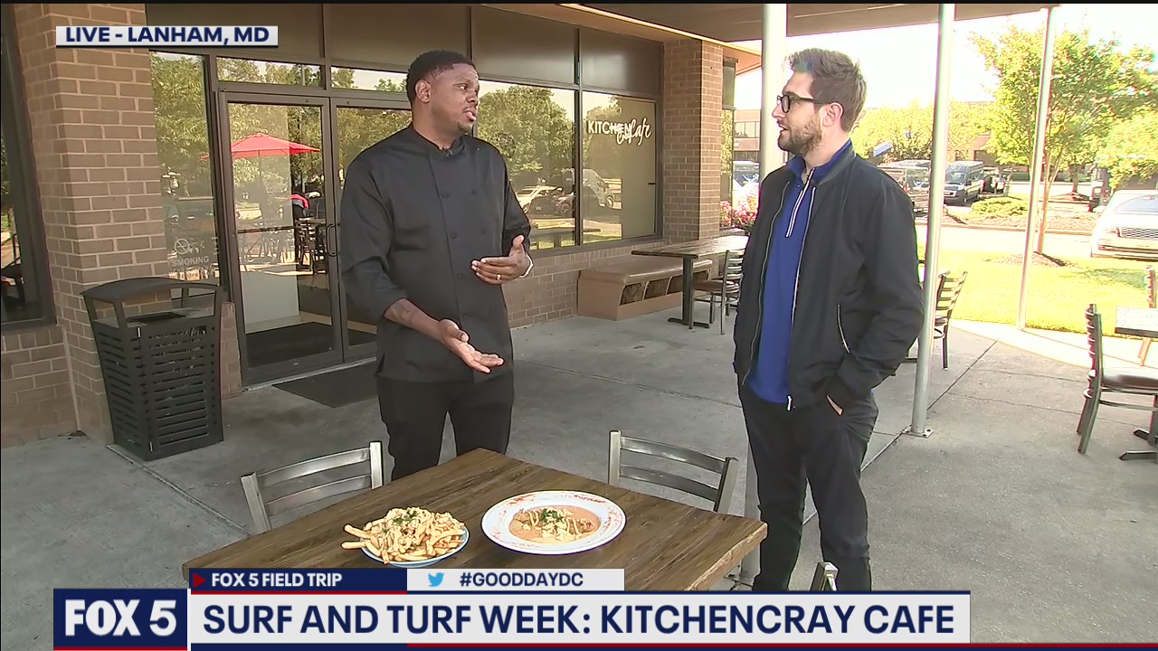 FOX 5 FIELD TRIP: Kicking off Surf and Turf Week at KitchenCray Cafe